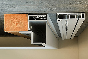 Ниши натяжных потолков