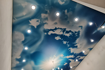 Натяжные потолки с фотопечатью