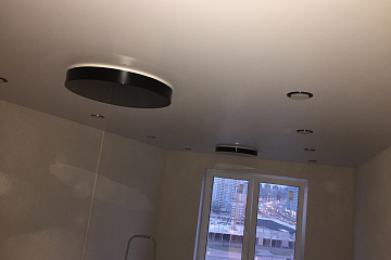 Многоуровневые натяжные потолки