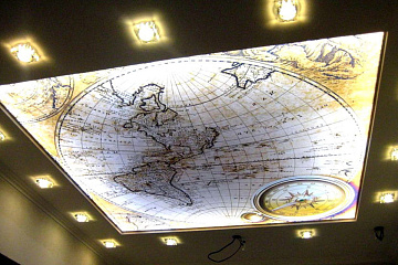 Натяжные потолки Double Vision