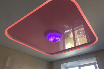 Дизайн натяжных потолков