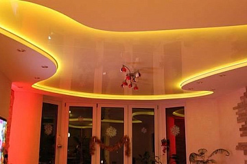 Светодиодные натяжные потолки