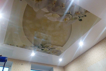 Натяжные потолки 3D технологии