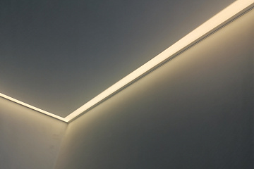 Контурные натяжные потолки – гениально, просто, стильно