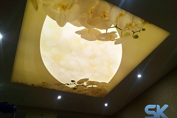 Натяжные потолки 3D технологии