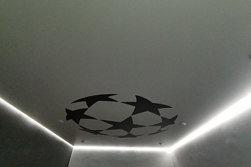 Дизайн натяжных потолков