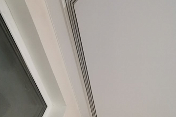 Карнизы и ниши для натяжных потолков: что выбрать