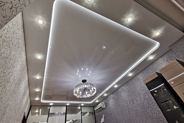 Из чего складывается цена натяжного потолка